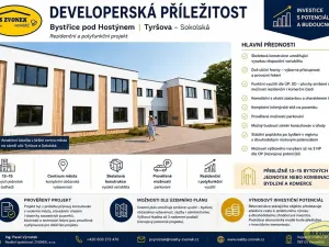 Prodej činžovního domu, Bystřice pod Hostýnem, Tyršova, 1300 m2