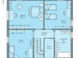 Prodej rodinného domu, Nehvizdy, 132 m2