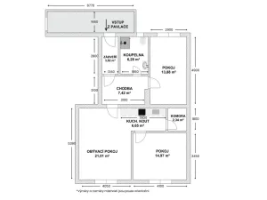 Prodej bytu 3+kk, Ostrava - Přívoz, Žofie Podlipské, 74 m2