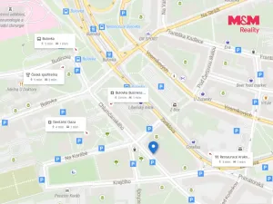 Pronájem bytu 1+kk, Praha - Libeň, Kašparovo náměstí, 28 m2