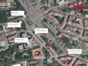 Pronájem bytu 1+kk, Praha - Libeň, Kašparovo náměstí, 28 m2