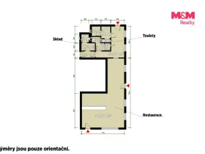 Pronájem restaurace, Mariánské Lázně, Ruská, 108 m2