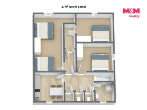 Prodej bytu 4+1, Jáchymov - Mariánská, Marie Majerové, 178 m2