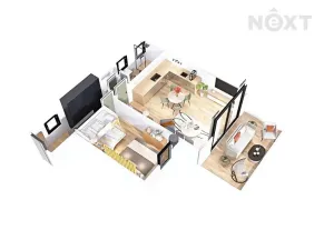 Prodej apartmánu, Staré Město, Sportovní, 57 m2