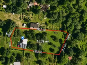 Prodej zahrady, Ostopovice, 1061 m2