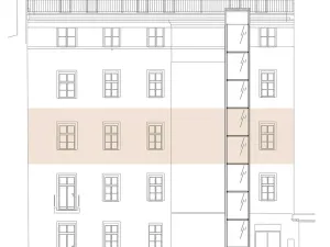 Pronájem bytu 1+kk, Praha, Myslíkova, 36 m2