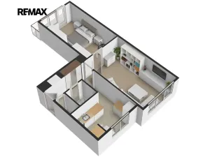 Prodej bytu 2+1, Karlovy Vary, I. P. Pavlova, 54 m2
