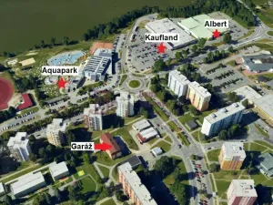 Pronájem garáže, Jindřichův Hradec - Jindřichův Hradec III, sídliště Vajgar, 20 m2