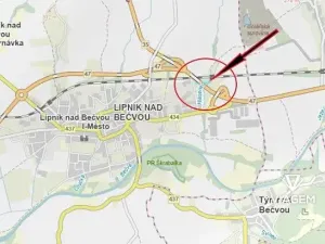 Prodej pozemku pro bydlení, Lipník nad Bečvou, 1028 m2