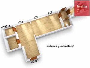 Pronájem obchodního prostoru, Krnov, nám. Minoritů, 84 m2