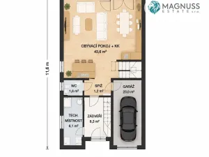 Prodej rodinného domu, Olomouc - Slavonín, 145 m2