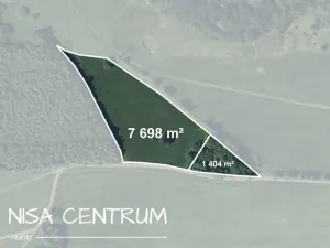 Prodej louky, Liberec - Liberec XXXI-Krásná Studánka, 41230 m2