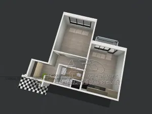 Pronájem bytu 2+kk, Český Krumlov, Urbinská, 41 m2
