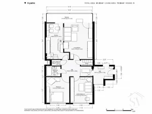 Prodej bytu 3+1, Praha - Michle, Ohradní, 81 m2
