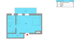 Prodej bytu 1+1, Bayerisch Eisenstein, Německo, Brennesstraße, 37 m2