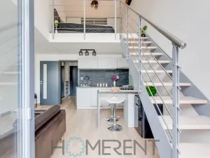 Pronájem bytu 1+kk, Praha, U libeňského pivovaru, 46 m2