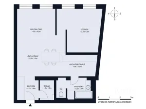 Prodej bytu 2+kk, České Budějovice - České Budějovice 3, B. Smetany, 56 m2