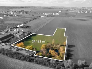Prodej komerčního pozemku, Libenice, 25000 m2