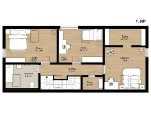 Prodej rodinného domu, Knovíz, Na Hrudném, 147 m2