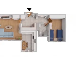 Pronájem bytu 2+kk, Stochov, S. K. Neumanna, 48 m2