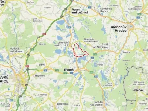 Prodej pozemku, Lužnice, 608 m2
