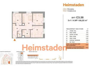 Pronájem bytu 3+1, Praha - Holešovice, Vrbenského, 62 m2