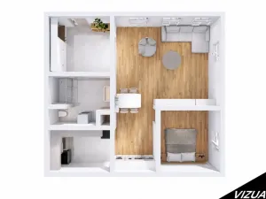 Pronájem bytu 2+kk, Šternberk, ČSA, 60 m2