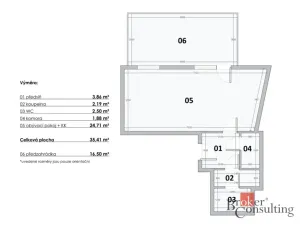 Prodej bytu 1+kk, Praha - Kamýk, Papírníkova, 35 m2