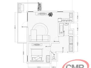 Prodej bytu 2+kk, Praha, Pickova, 52 m2