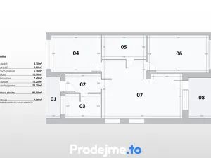Prodej rodinného domu, Hevlín, 81 m2