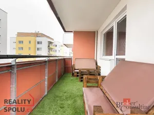 Pronájem bytu 2+kk, Brno - Žebětín, Chudčická, 55 m2