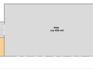 Pronájem skladu, Přistoupim, 496 m2
