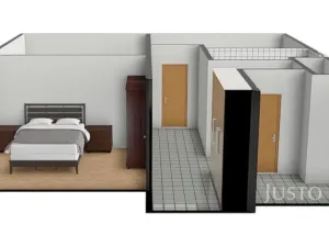 Pronájem bytu 2+1, Písek, Heritesova, 60 m2