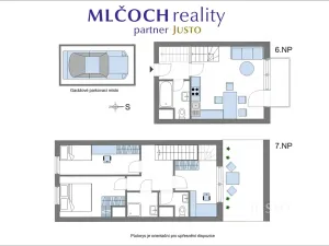 Prodej bytu 4+kk, Brno, Přadlácká, 71 m2