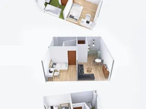 Prodej bytu 2+kk, Rakovník, S. K. Neumanna, 43 m2