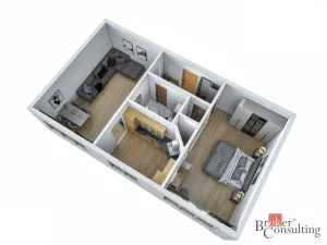 Prodej bytu 2+kk, Benešov, Na Bezděkově, 61 m2