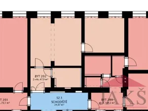 Prodej bytu 2+kk, Petrovice u Sušice - Svojšice, 48 m2
