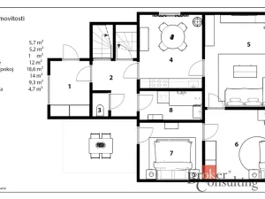 Prodej rodinného domu, Týniště nad Orlicí, Havlíčkova, 75 m2