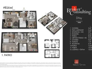 Prodej rodinného domu, Dřísy, Hlavnovská, 110 m2