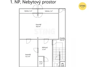 Prodej obchodního prostoru, Přerov, Bratrská, 320 m2