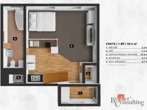 Prodej chalupy, Dlouhý Most, 62 m2