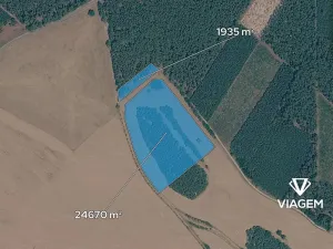 Prodej podílu pole, Liběchov, 6651 m2