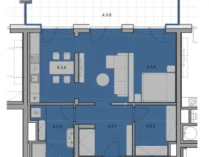 Pronájem bytu 1+1, Brno, Křenová, 72 m2