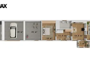 Prodej zemědělské usedlosti, Židovice, 86 m2