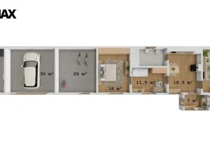 Prodej zemědělské usedlosti, Židovice, 86 m2