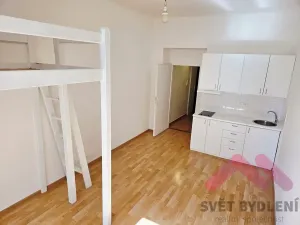 Pronájem bytu 1+kk, Praha - Vršovice, Kodaňská, 27 m2