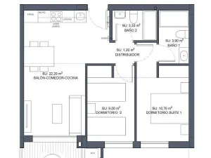 Prodej bytu 3+kk, Benijofar, Alicante, Španělsko, 61 m2