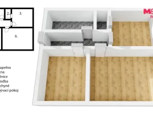 Pronájem rodinného domu, Trutnov - Voletiny, Mentzlova, 63 m2