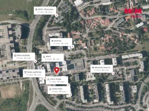 Pronájem bytu 2+kk, Praha, Hábova, 56 m2
