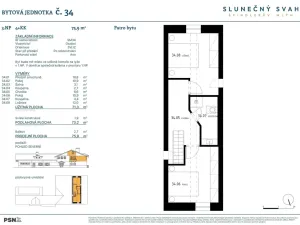 Prodej bytu 4+kk, Špindlerův Mlýn - Bedřichov, 71 m2